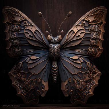 3D model Papilio indra (STL)